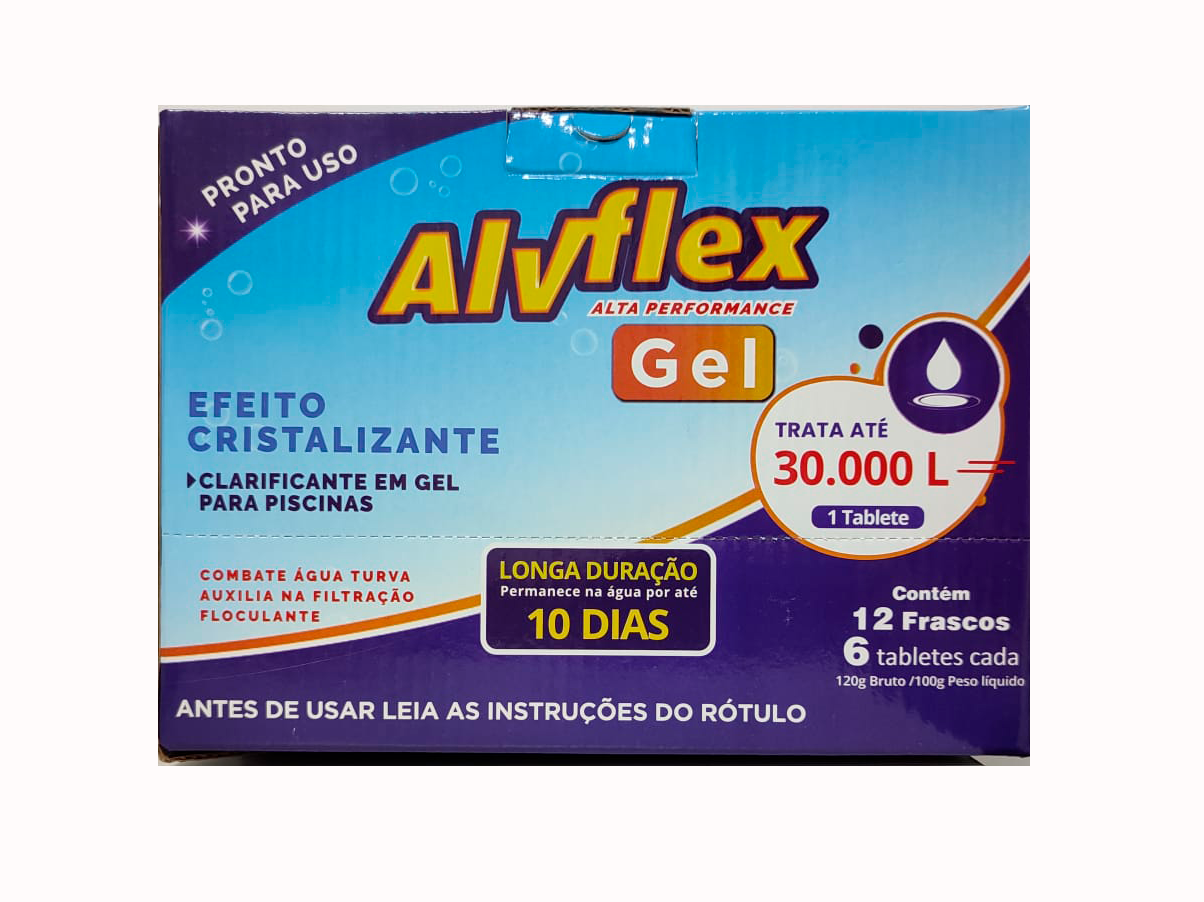 Alvflex Gel - caixa com 12 frascos